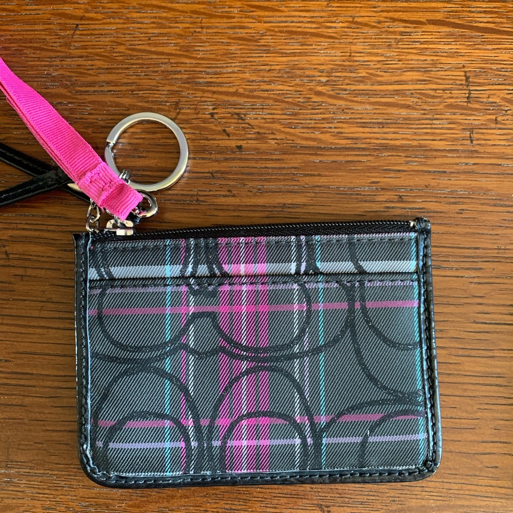 Coach wristlet, coin purse / card holder